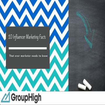 10 influencer marketing facts