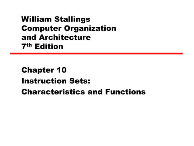 10_Instruction_Sets_characteristics 1.ppt