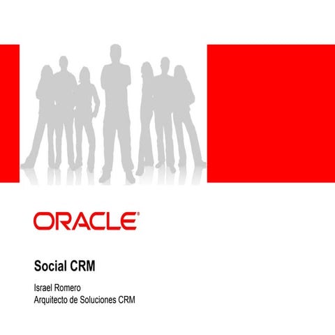 El Social CRM como facilitador de la Diferenciación y Colaboración con tus cl...