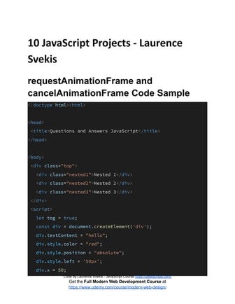 10 java script projects full source code