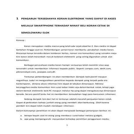 10 judul penelitian komunikasi beserta konsep penelitian