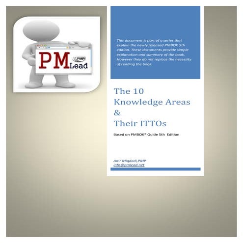 Undestand PMBok 5th, Section 4