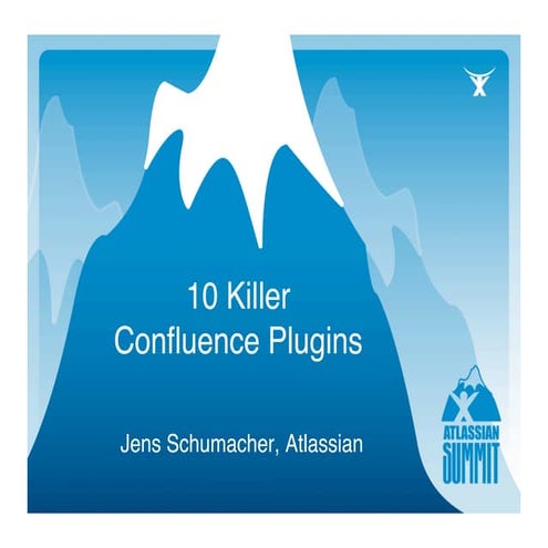 10 Killer Confluence Plugins | PDF