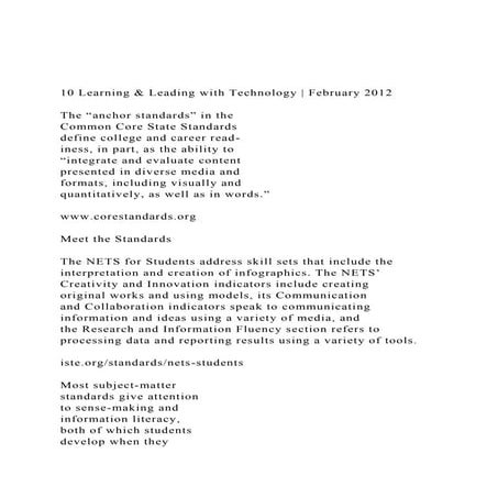 10 Learning & Leading with Technology  February 2012The .docx