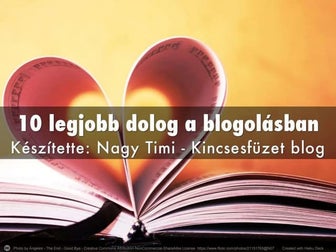 10 legjobb dolog a blogolásban
