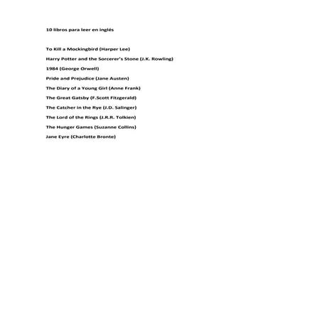 10 libros para leer en inglés.docx