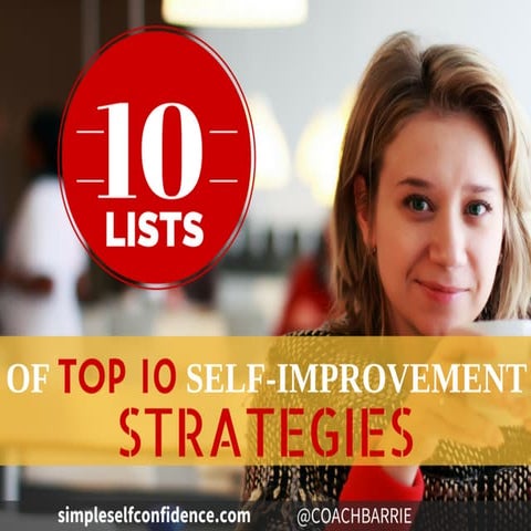 Top 10 List of Self-Improvement Strategies