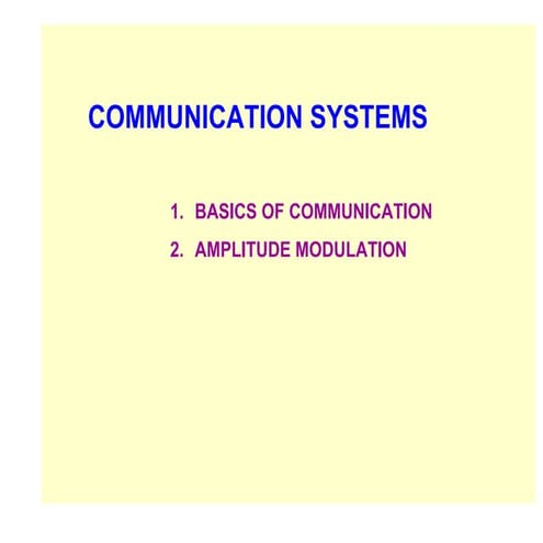 10m communication systems