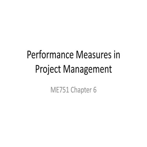 10 me667 chap6 performance measures