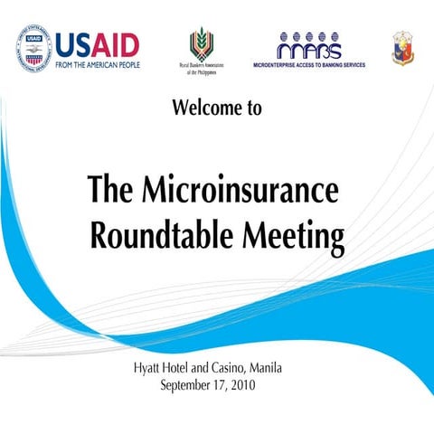 Microinsurance Roundtable Meeting