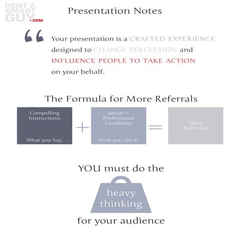 BNI 10 minute presentations notes | PDF