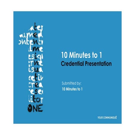 10minutesto1.com - Full Service Marketing Communication Agency  