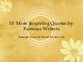 Amazing Quotes From Books And Famous Authors