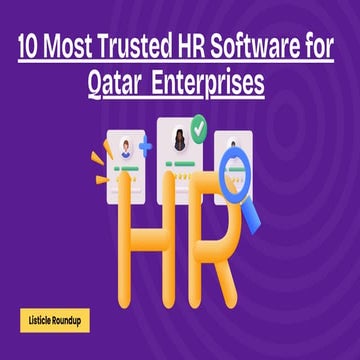 Best HR and Payroll Management Software for Enterprises | PDF