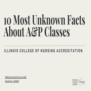 10 Most Unknown Facts About A&P Classes | PDF