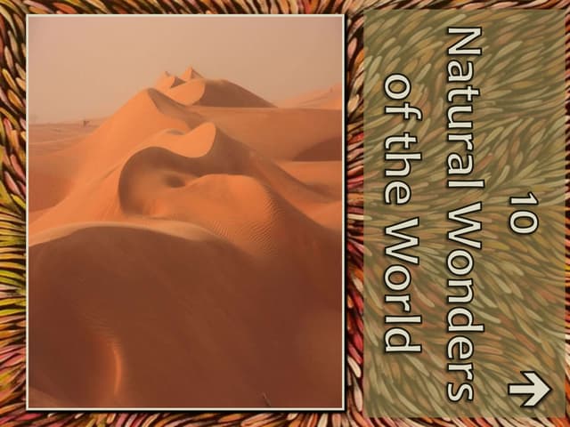 10 Natural Wonders of the World (Po...