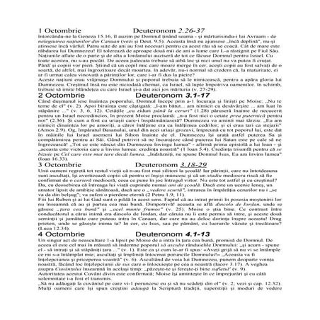 10 Octombrie Scripturile in fiecare zi_vol1