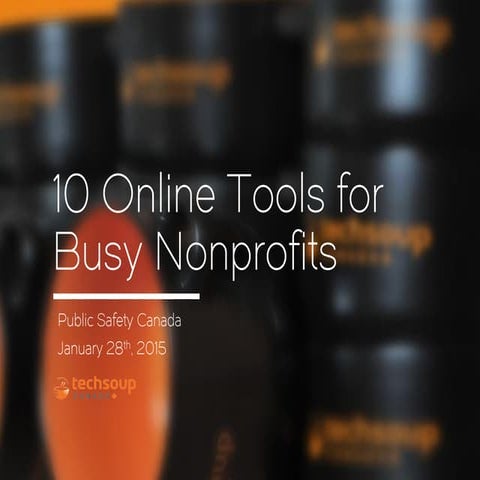 10 Online Tools for Busy Nonprofits