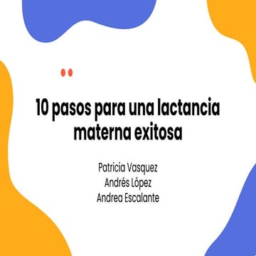 10 pasos para una lactancia materna exitosa .pptx