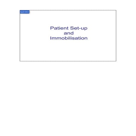 Treatment verification and set up errors | PPTX