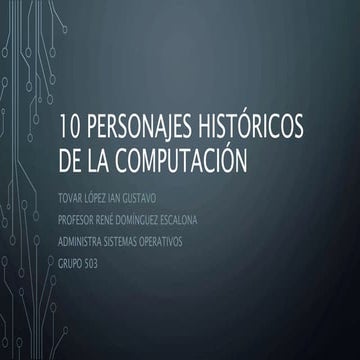 10 personajes de la computacion