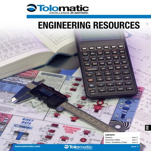 Pneumatic Glossary, Conversions, & Guidelines