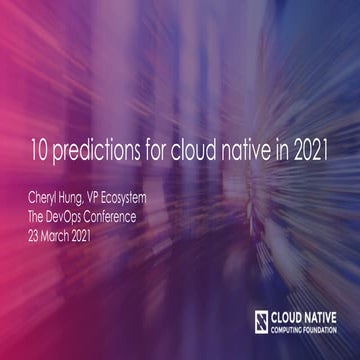 10 predictions for cloud native in 2021