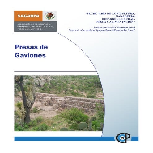 10 presas de gaviones 