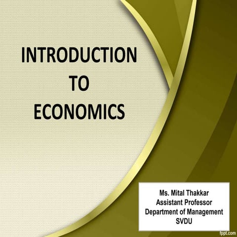10 principles of economics | PPT
