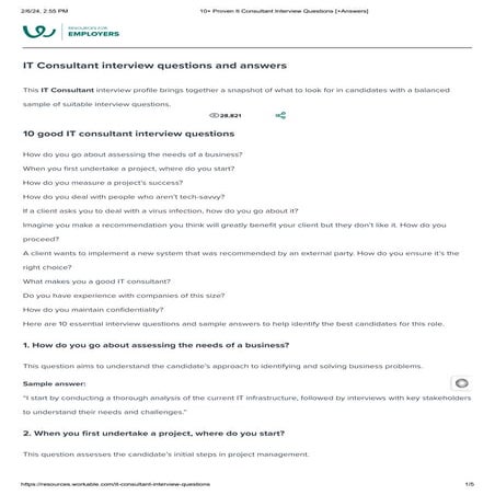 10+ Proven It Consultant Interview Questions [+Answers].pdf