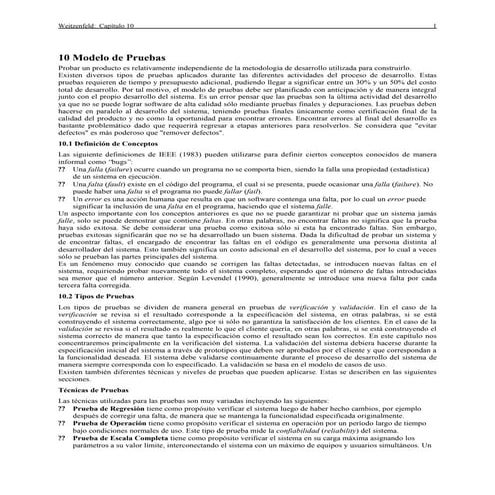 10 pruebas  (caso de uso)