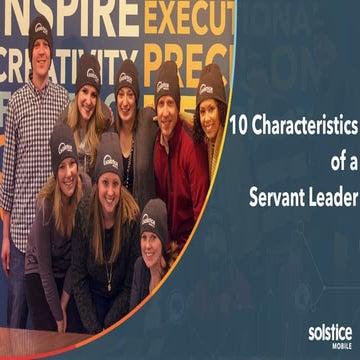 10 Qualities of a Servant Leader