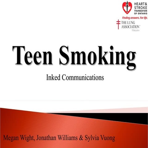 10 questions on Teen Smoking