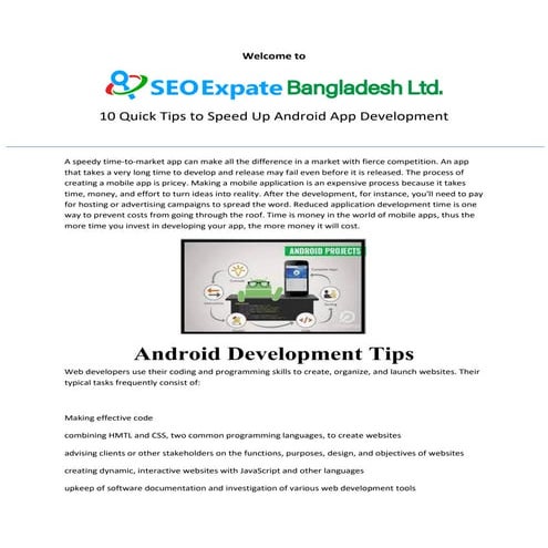 10 Quick Tips to Speed Up Android App Development.pdf