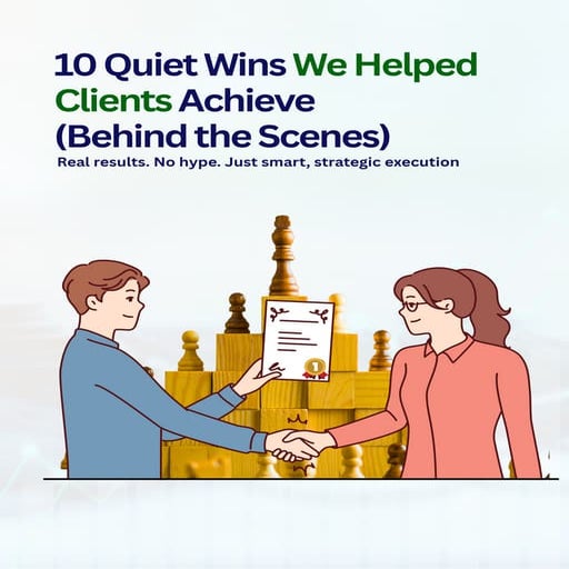 10 Quiet Wins We Helped Clients Achieve (Behind the Scenes).pdf