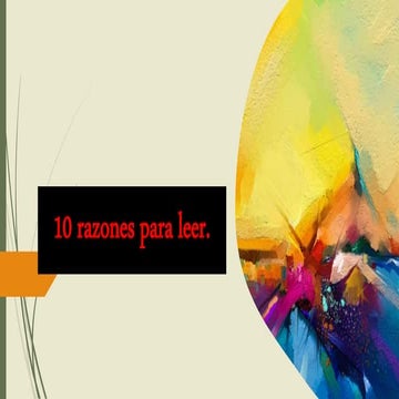 10 razones para leer