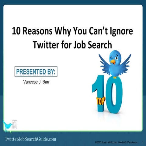 10 reasons why you cant ignore twitter for job search