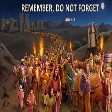 10 remember do not forget