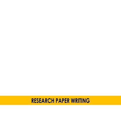 10 RESEARCH PAPER WRITIN G.ppt FORMAT OF | PPT