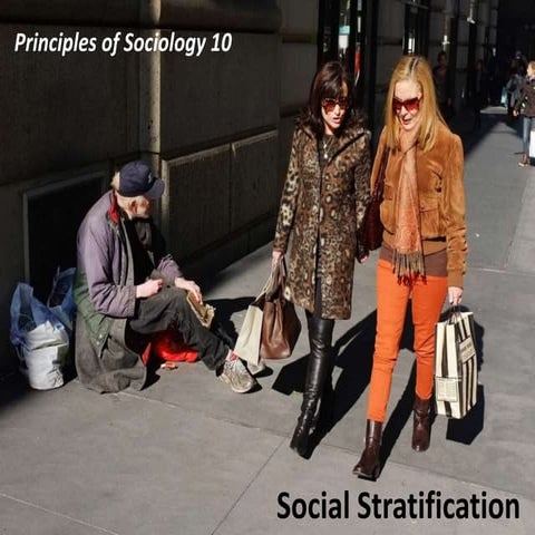 Week 6: Social Stratification 