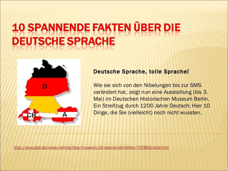 10 spannende Fakten über die deutsche Sprache