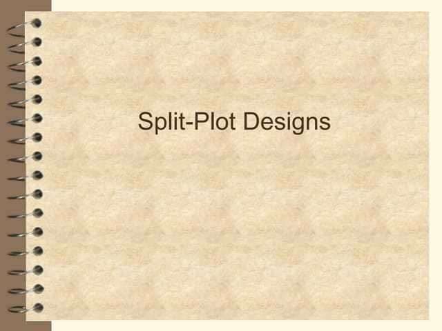 Split Plot Design(ppt).ppt