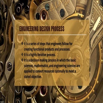 10 Steps of Engineering Design Process