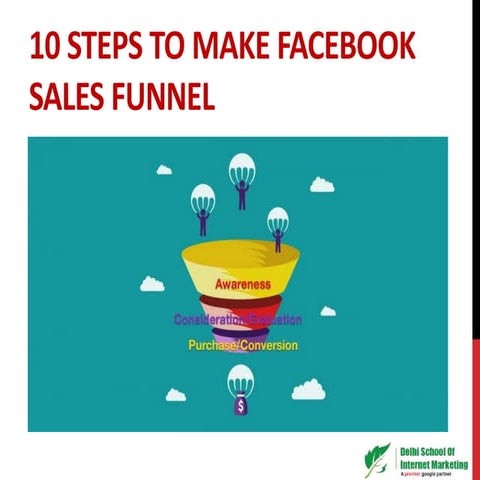 10 steps to make facebook sales funnel