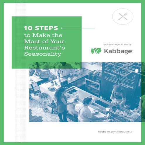 10 Steps to Make the Most of Your Restaurant's Seasonality