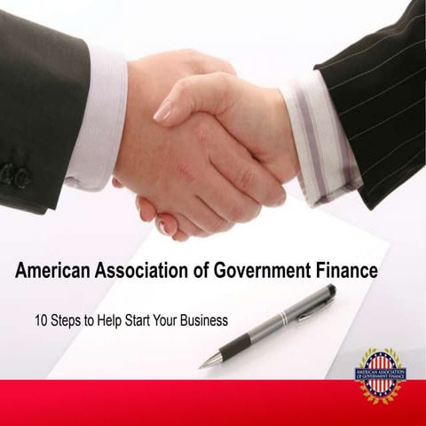 10 steps to starting a business | PPTX
