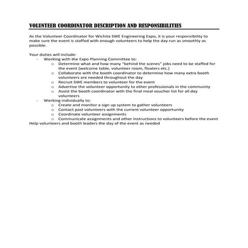 10 Steps To Successfully Coordinating Volunteers - Notes And Examples