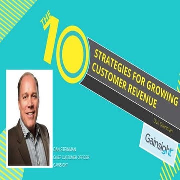 10 Strategies for Growing Customer Revenue