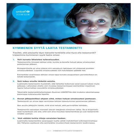 10 syytä laatia testamentti