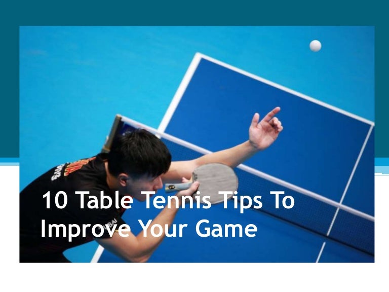 table tennis tips